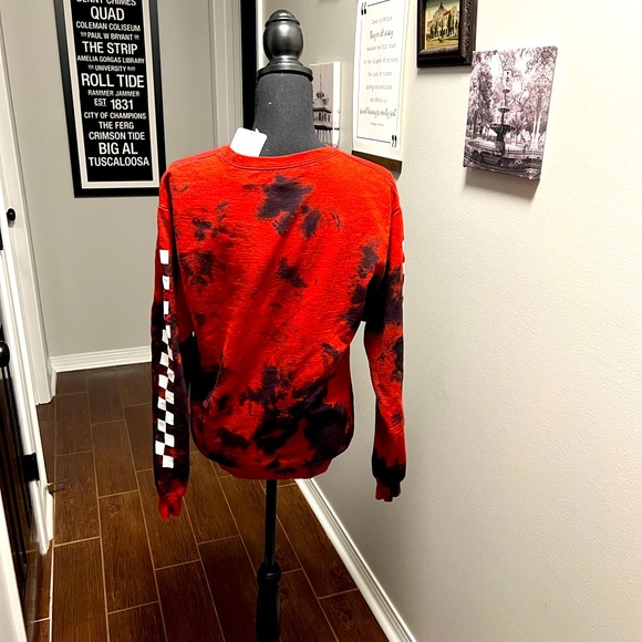 Disney Pizza Planet Pullover Sweatshirt for Adults - Toy Story - Oil Splatter - Picture 4 of 6